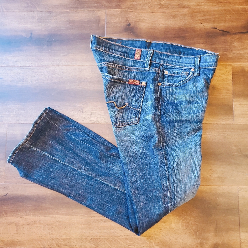 7 FOR ALL MANKIND Bootcut Women's Jeans Size 28